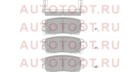 Колодки тормозные зад MMC PAJERO 90-99/ GALANT 03- sp1538 sangsin%20brake – купить в Омске. Цены, характеристики, фото в интернет-магазине autotoot.ru