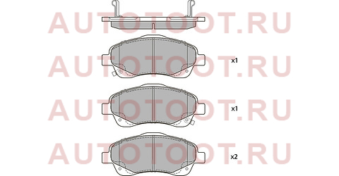 Колодки тормозные перед TOYOTA AVENSIS 03- sp1576 sangsin%20brake – купить в Омске. Цены, характеристики, фото в интернет-магазине autotoot.ru