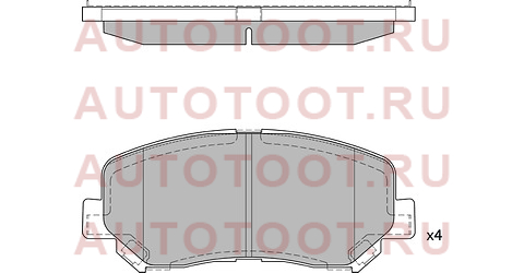 Колодки тормозные перед MAZDA CX5 11- sp1671 sangsin%20brake – купить в Омске. Цены, характеристики, фото в интернет-магазине autotoot.ru