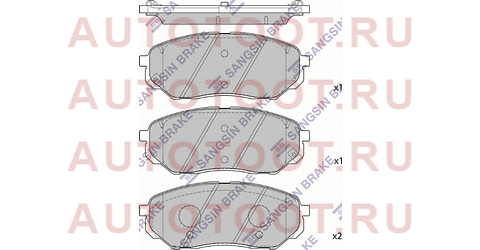 Колодки тормозные перед KIA SORENTO 15- sp1690 sangsin%20brake – купить в Омске. Цены, характеристики, фото в интернет-магазине autotoot.ru