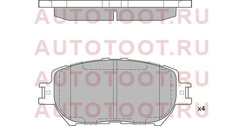 Колодки тормозные перед TOYOTA CAMRY 01-/WISH 03- sp2037 sangsin%20brake – купить в Омске. Цены, характеристики, фото в интернет-магазине autotoot.ru