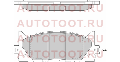 Колодки тормозные перед CAMRY ##V40 06-11/V50 11-/ES250/350/300H 12- sp2080 sangsin%20brake – купить в Омске. Цены, характеристики, фото в интернет-магазине autotoot.ru