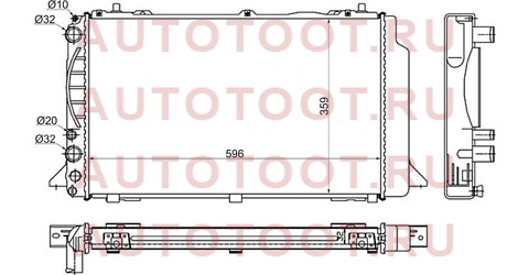 Радиатор AUDI 80/90 1.6/1.9TD/2.0 91-96 ad0001 sat – купить в Омске. Цены, характеристики, фото в интернет-магазине autotoot.ru