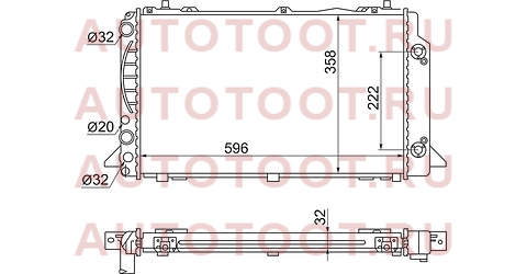 Радиатор AUDI 80/90 1.9/2.0 91-96 A/T ad0001-at sat – купить в Омске. Цены, характеристики, фото в интернет-магазине autotoot.ru