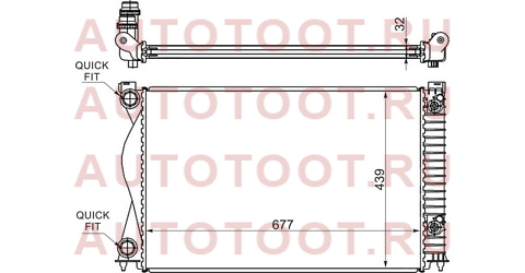 Радиатор AUDI A6/S6 2.0T/2.0TD 04- ad0006-04 sat – купить в Омске. Цены, характеристики, фото в интернет-магазине autotoot.ru