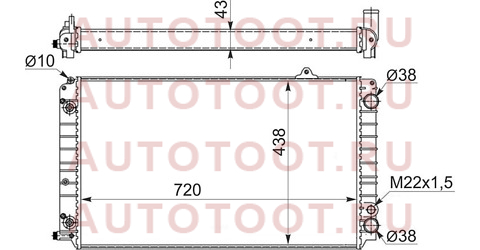 Радиатор AUDI A8/S8 2.8/4.2 94- ad0008-94-mt sat – купить в Омске. Цены, характеристики, фото в интернет-магазине autotoot.ru