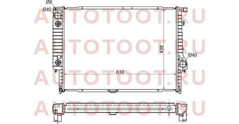 Радиатор BMW 5-SERIES E34 3.0/3.5 88-96/BMW E32 3.0/3.5 86-94 bw0006 sat – купить в Омске. Цены, характеристики, фото в интернет-магазине autotoot.ru