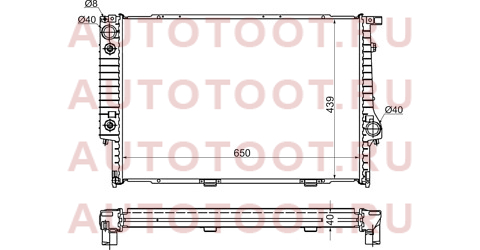 Радиатор BMW 5-SERIES E34 2.4TD/3.0/4.0/BMW E32 3.0/4.0/5.0 86-94//BMW E31 4.0/5.0 89-94 bw0007 sat – купить в Омске. Цены, характеристики, фото в интернет-магазине autotoot.ru