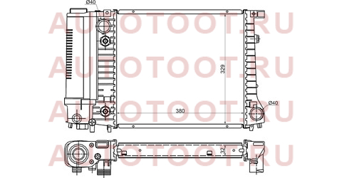 Радиатор BMW 3-SERIES E30 1.6/1.8 82-90 bw0009 sat – купить в Омске. Цены, характеристики, фото в интернет-магазине autotoot.ru