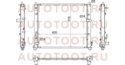 Радиатор CADILLAC SRX / STS 3.6/4.6 04-10 /CTS 07- ca0002-1 sat – купить в Омске. Цены, характеристики, фото в интернет-магазине autotoot.ru