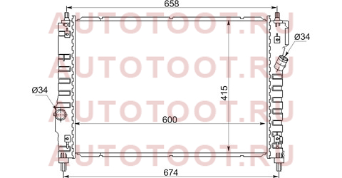 Радиатор CHEVROLET AVEO 1.2 08- ch000812 sat – купить в Омске. Цены, характеристики, фото в интернет-магазине autotoot.ru