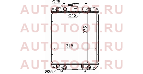 Радиатор DAIHATSU MOVE/PYZAR G3# HE-EG/COPEN L710/L902/910S/L950/952/960/962 00- da0003 sat – купить в Омске. Цены, характеристики, фото в интернет-магазине autotoot.ru