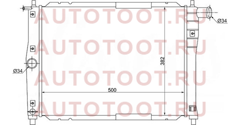 Радиатор DAEWOO/CHEVROLET LANOS 97-/ZAZ SENS 07-/CHANCE 09- dw0003-1 sat – купить в Омске. Цены, характеристики, фото в интернет-магазине autotoot.ru