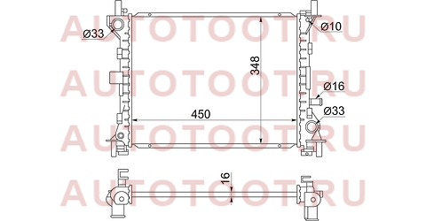 Радиатор FORD FOCUS 1.4/1.6 98-04 fd0002 sat – купить в Омске. Цены, характеристики, фото в интернет-магазине autotoot.ru