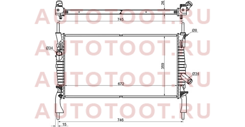 Радиатор FORD TRANSIT 2.2TD/2.3/2.4TD 2006- W/O A/C fd0006-06 sat – купить в Омске. Цены, характеристики, фото в интернет-магазине autotoot.ru