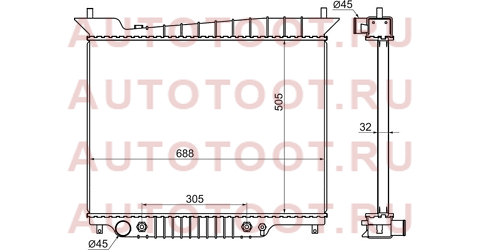 Радиатор FORD EXPEDITION 03- fd0009-03 sat – купить в Омске. Цены, характеристики, фото в интернет-магазине autotoot.ru