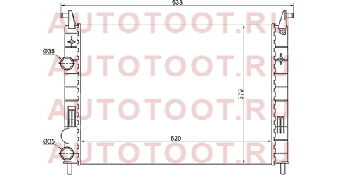 Радиатор FIAT ALBEA 03- fi0001 sat – купить в Омске. Цены, характеристики, фото в интернет-магазине autotoot.ru