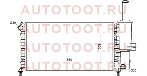 Радиатор FIAT PUNTO 1.2 99- fi0002 sat – купить в Омске. Цены, характеристики, фото в интернет-магазине autotoot.ru