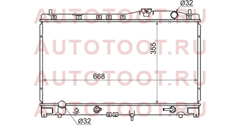 Радиатор HONDA ACCORD/INSPIRE/VIGOR 2.0/2.5 89-95 hd0005-cb sat – купить в Омске. Цены, характеристики, фото в интернет-магазине autotoot.ru