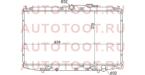 Радиатор HONDA AVANCIER F23A 2.3 99-03 hd0005-ta1 sat – купить в Омске. Цены, характеристики, фото в интернет-магазине autotoot.ru