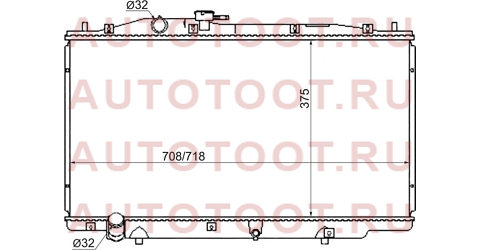 Радиатор HONDA INSPIRE 03-07/ACCORD (сингап.) J30A/ACURA TL 2.5/3.2 03-07 hd0005-uc sat – купить в Омске. Цены, характеристики, фото в интернет-магазине autotoot.ru