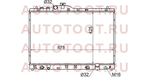 Радиатор HONDA INSPIRE/SABER/ACURA TL3.2 V6 95-98 hd0005-v6 sat – купить в Омске. Цены, характеристики, фото в интернет-магазине autotoot.ru