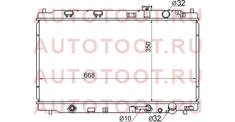 Радиатор HONDA/ACURA INTEGRA DB/DC1/2 93-00 hd0008-bd sat – купить в Омске. Цены, характеристики, фото в интернет-магазине autotoot.ru