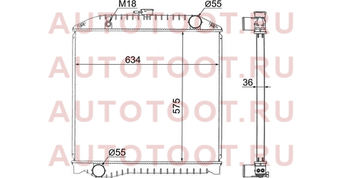 Радиатор HINO PROFIA J08C FD1/FE1/FD2/FS1/GD1 97- hi0002 sat – купить в Омске. Цены, характеристики, фото в интернет-магазине autotoot.ru