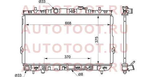 Радиатор HYUNDAI ELANTRA 1.6/2.0/2.0D 00- hy0003 sat – купить в Омске. Цены, характеристики, фото в интернет-магазине autotoot.ru