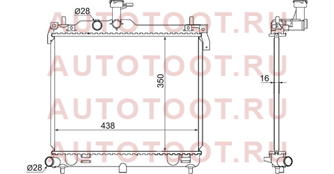 Радиатор HYUNDAI i10 1.1 2009- hy0003-i10mt sat – купить в Омске. Цены, характеристики, фото в интернет-магазине autotoot.ru