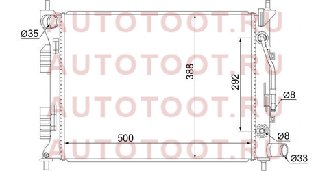 Радиатор HYUNDAI SOLARIS / KIA RIO III 11- hy0016 sat – купить в Омске. Цены, характеристики, фото в интернет-магазине autotoot.ru