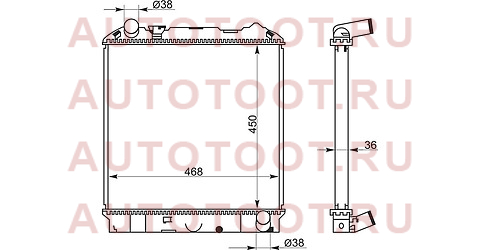 Радиатор ISUZU ELF/NISSAN ATLAS NKR6#/7#/8# AKR#/BKR# 4HF1/4HG1/4HL1 00-02 is00025 sat – купить в Омске. Цены, характеристики, фото в интернет-магазине autotoot.ru