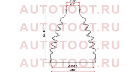 Пыльник шрус наружный VAG TRANSPORTER T5 03-15/TOYOTA LC PRADO 120 #RJ12# 02-09 (2 хомута. резина) jca27000150 sat – купить в Омске. Цены, характеристики, фото в интернет-магазине autotoot.ru