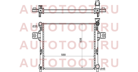 Радиатор JEEP GRAND CHEROKEE/COMMANDER 3.7/4.7/5.7 05-11 jp0001-05 sat – купить в Омске. Цены, характеристики, фото в интернет-магазине autotoot.ru