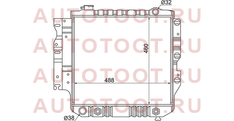 Радиатор JEEP WRANGLER 2.5/4.0/4.2 86-96 // WRANGLER 2.5/4.0 97-07 jp0002 sat – купить в Омске. Цены, характеристики, фото в интернет-магазине autotoot.ru