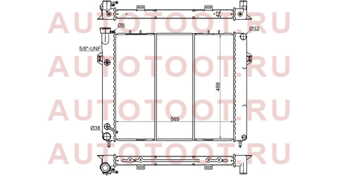 Радиатор JEEP GRAND CHEROKEE 4.0 1993-1999 jp0003 sat – купить в Омске. Цены, характеристики, фото в интернет-магазине autotoot.ru
