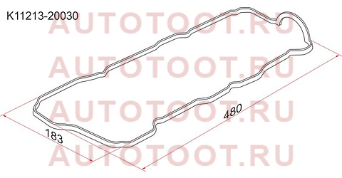 Прокладка клапанной крышки TOYOTA HARRIER,KLUGER 1MZFE 98- правая k11213-20030 sat – купить в Омске. Цены, характеристики, фото в интернет-магазине autotoot.ru