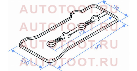 Прокладка клапанной крышки TOYOTA WISH,PREMIO,OPA 1AZFSE 01- k1121328041 sat – купить в Омске. Цены, характеристики, фото в интернет-магазине autotoot.ru