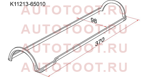 Прокладка клапанной крышки TY 3VZ-E VZN130 LH=RH k11213-65010 sat – купить в Омске. Цены, характеристики, фото в интернет-магазине autotoot.ru
