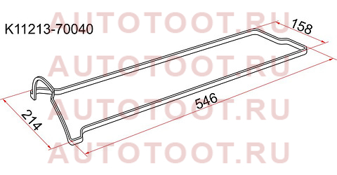 Прокладка клапанной крышки TY 1G-FE VVTi 98- k11213-70040 sat – купить в Омске. Цены, характеристики, фото в интернет-магазине autotoot.ru