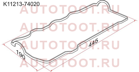 Прокладка клапанной крышки TY 3-5SFE k11213-74020 sat – купить в Омске. Цены, характеристики, фото в интернет-магазине autotoot.ru