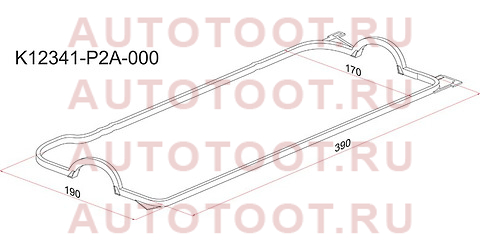 Прокладка клапанной крышки HO D13B/D15B, D16A, 91-97 k12341-p2a-000 sat – купить в Омске. Цены, характеристики, фото в интернет-магазине autotoot.ru