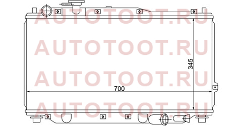 Радиатор KIA SPECTRA/SEPHIA/SHUMA/MENTOR 1.5/1.6 96- ki0001-mt sat – купить в Омске. Цены, характеристики, фото в интернет-магазине autotoot.ru