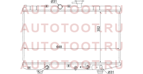 Радиатор KIA RIO 1.3/1.5 00-05 ki0004 sat – купить в Омске. Цены, характеристики, фото в интернет-магазине autotoot.ru