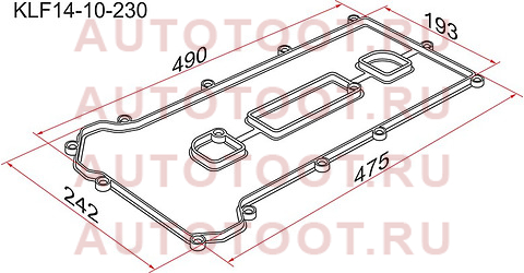 Прокладка клапанной крышки MZ LF, L3, Mazda 6/Atenza GG/GY, Premacy CP 02- klf14-10-230 sat – купить в Омске. Цены, характеристики, фото в интернет-магазине autotoot.ru