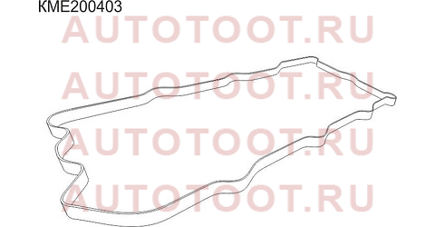 Прокладка клапанной крышки MMC 4M40+T 94- kme200403 sat – купить в Омске. Цены, характеристики, фото в интернет-магазине autotoot.ru