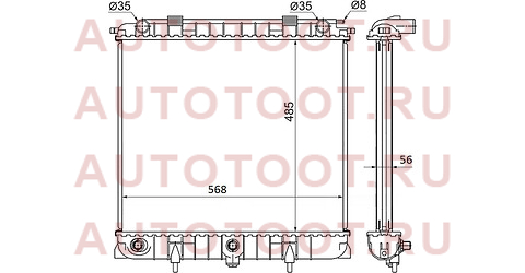 Радиатор LAND ROVER RANGE ROVER (NEW) 2.5TD 94-02 lr0003-94d sat – купить в Омске. Цены, характеристики, фото в интернет-магазине autotoot.ru