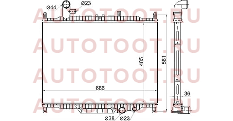 Радиатор LAND ROVER DISCOVERY IV 3.0D 09- lr000530d sat – купить в Омске. Цены, характеристики, фото в интернет-магазине autotoot.ru