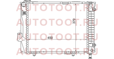 Радиатор MERCEDES E-CLASS W124 2.6/2.8/3.0/3.2/3.6AMG 85-95 mb0001-1 sat – купить в Омске. Цены, характеристики, фото в интернет-магазине autotoot.ru