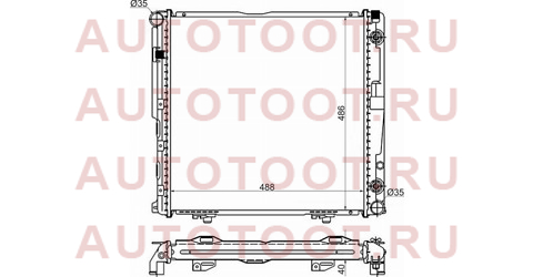 Радиатор MERCEDES E-CLASS W124 2.0/2.2/2.3 85-92 W A/C mb0003-1 sat – купить в Омске. Цены, характеристики, фото в интернет-магазине autotoot.ru